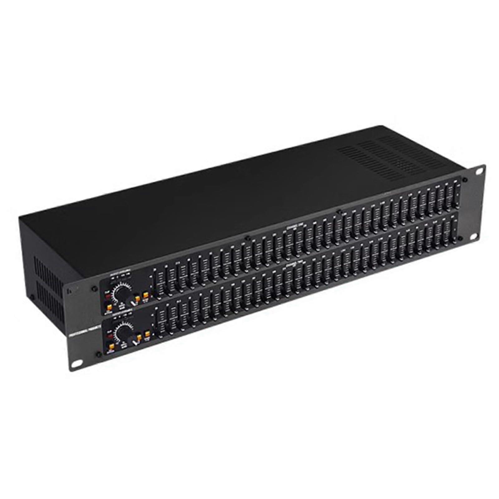 31 Band Graphic Equalizer with Precise Frequency Control for Home Studio and Live Performance