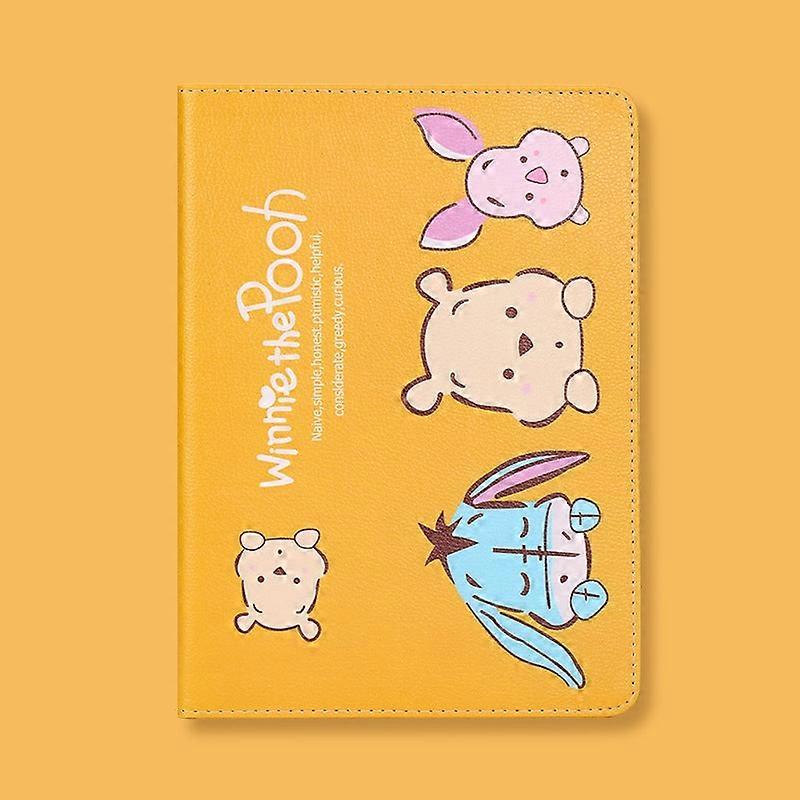 Case For Ipad 2020 10.2" Winnie Pooh All-inclusive Silicone Sleep Function