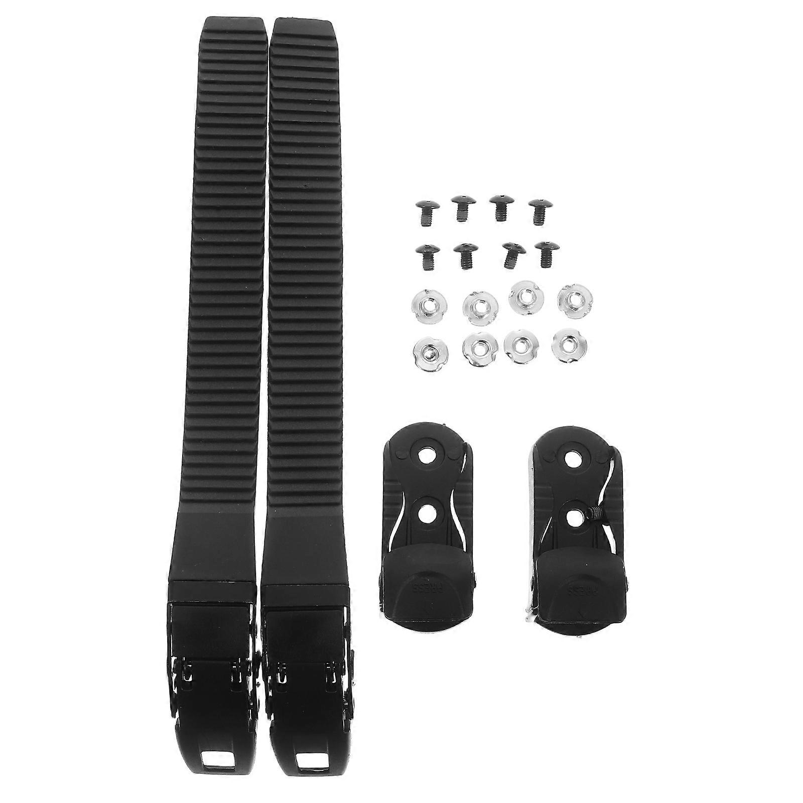 Roller Skating Buckle Straps for Replaceable Skates 2Pcs Comfortable Design