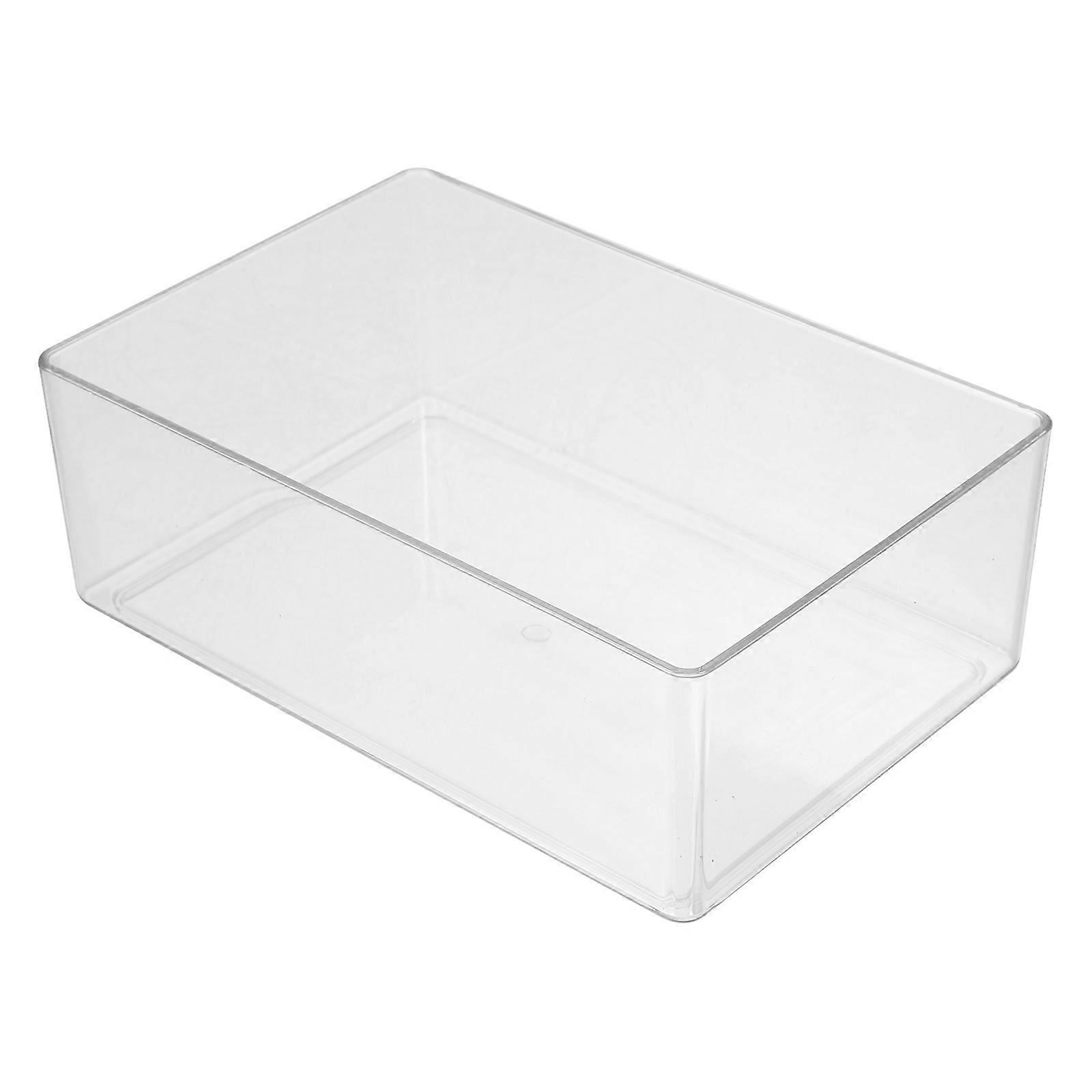 Plastic Hamster Bath Container for Pet Use Transparent Design