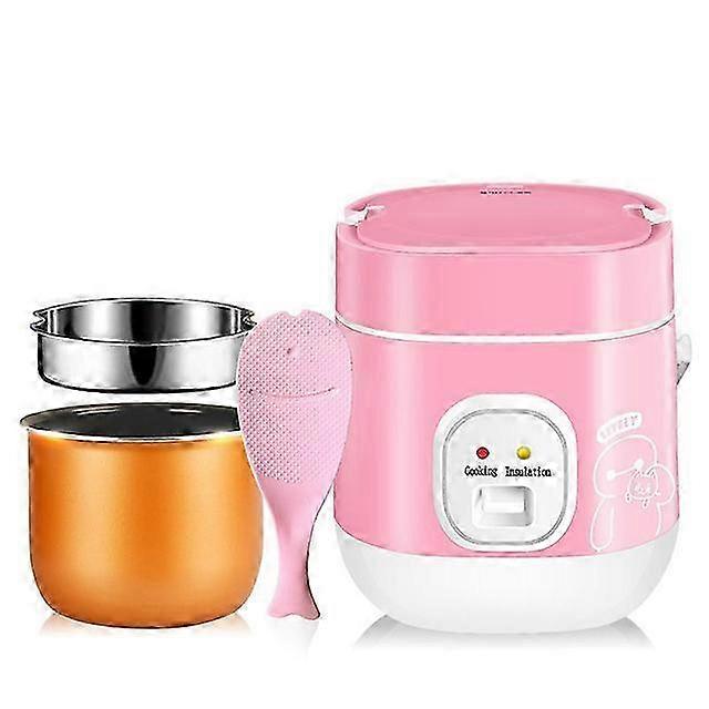 25-26 JWL-1.2L Mini Rice Cooker 2 Layers Steamer Multifunction Cooking