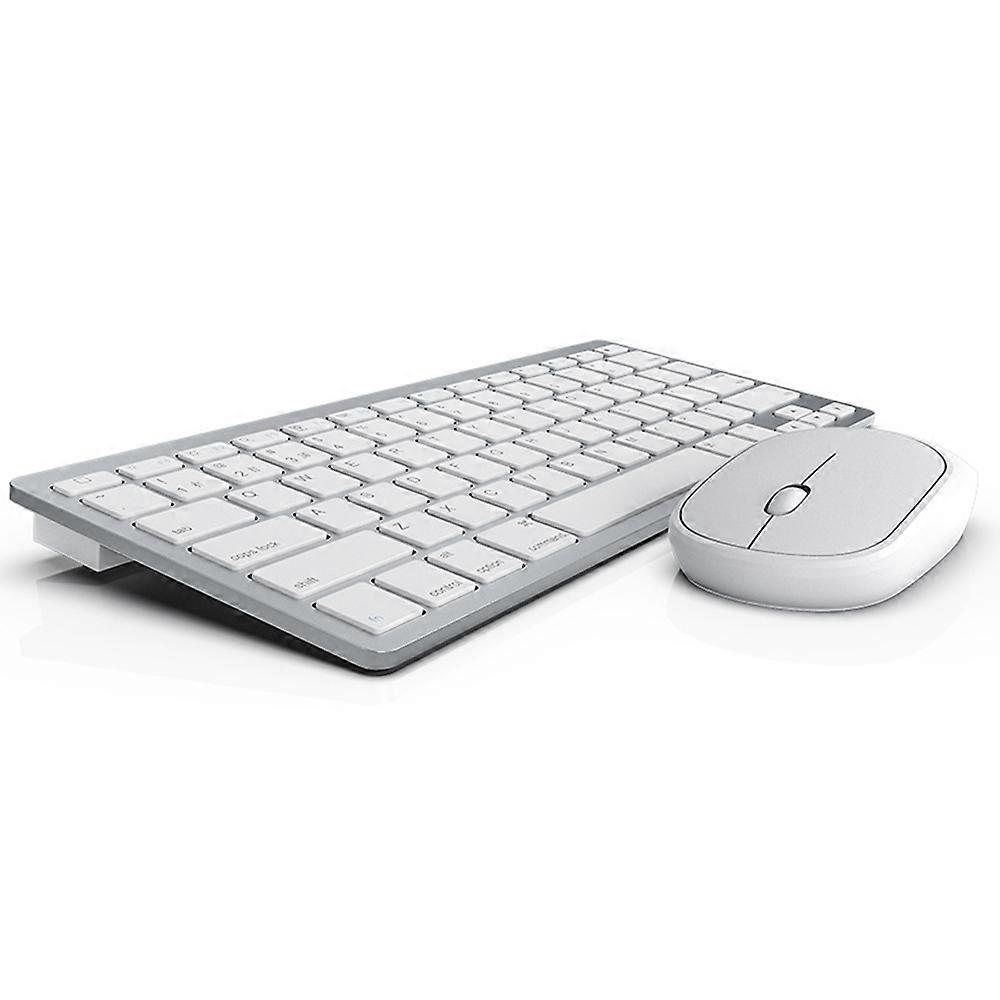B666+MS-800 Wireless Bluetooth-Compatible Silent Keyboard and Mouse Set for iOS/Android/Windows