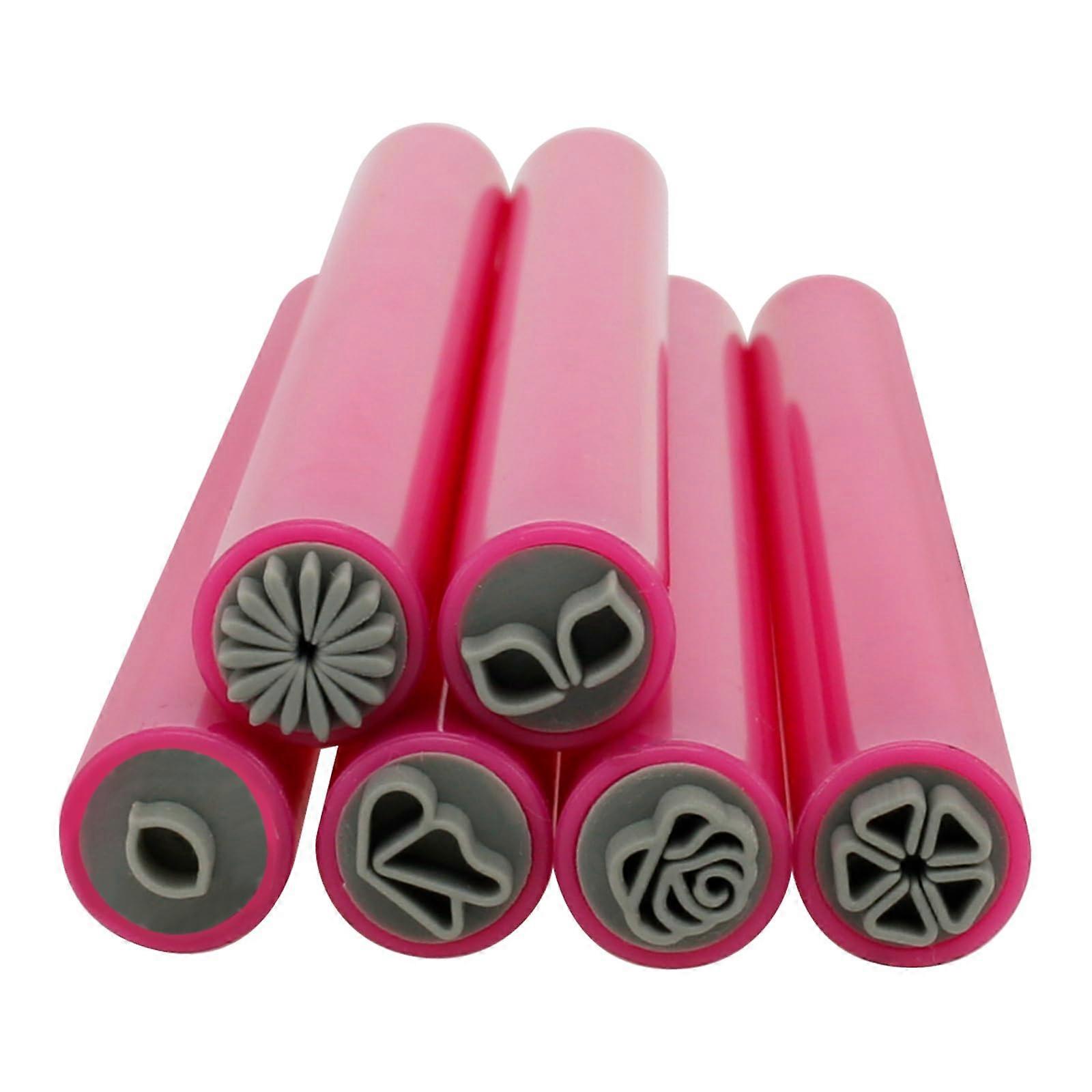 6/10pcs Nail Art Stamp Pen Set with Precision Fine Tip, Multiple Pattern Options for DIY Designs