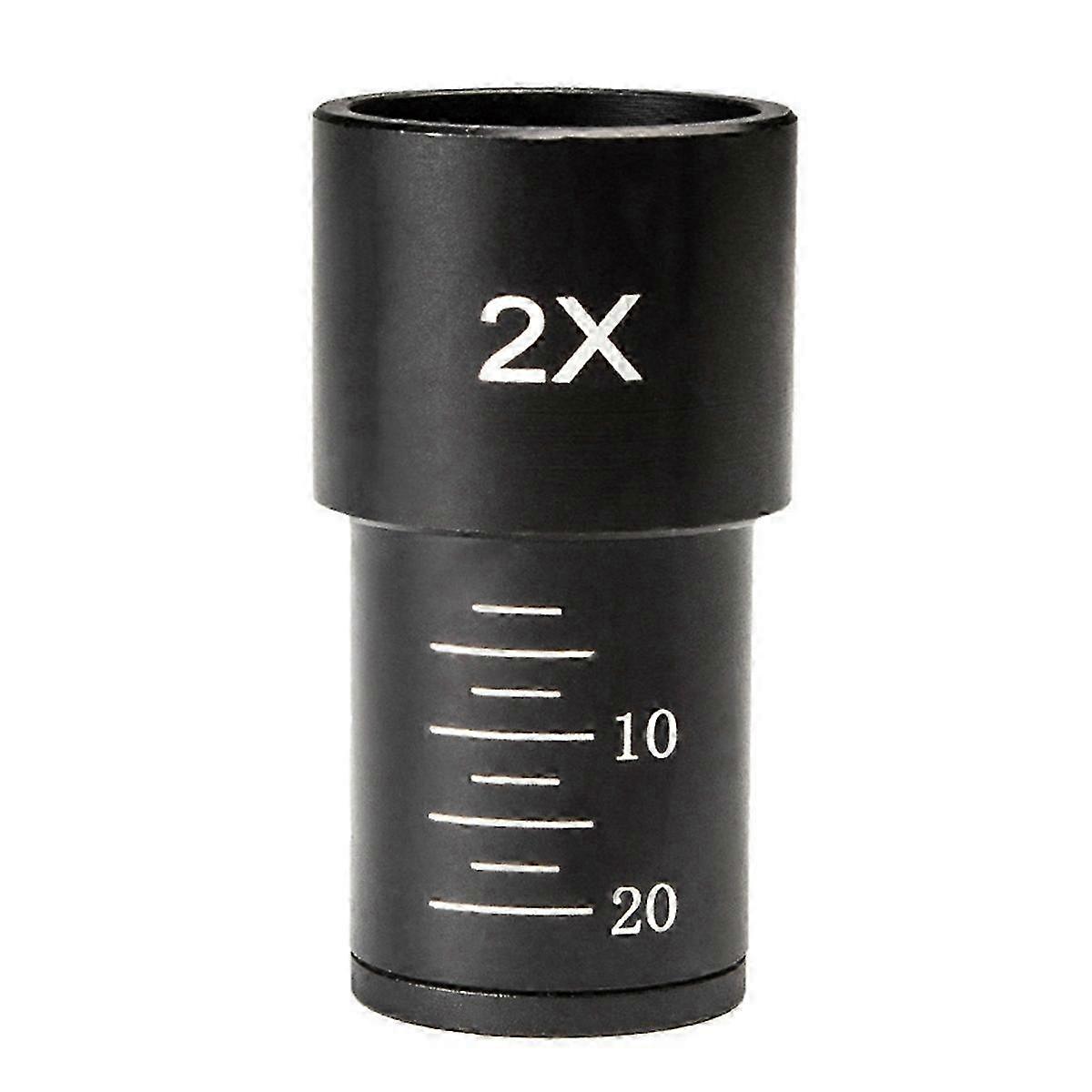 2X Barlow Lens for 23.2mm Biological Microscope Eyepiece