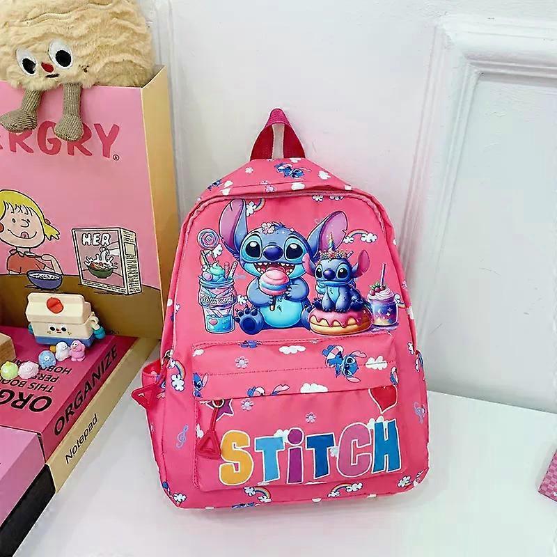 Fashion Versatile Schoolbag Boy Cute Cartoon Stitch Backpack Disney Mickey Mouse Kids Anime Backpack  baby handbag