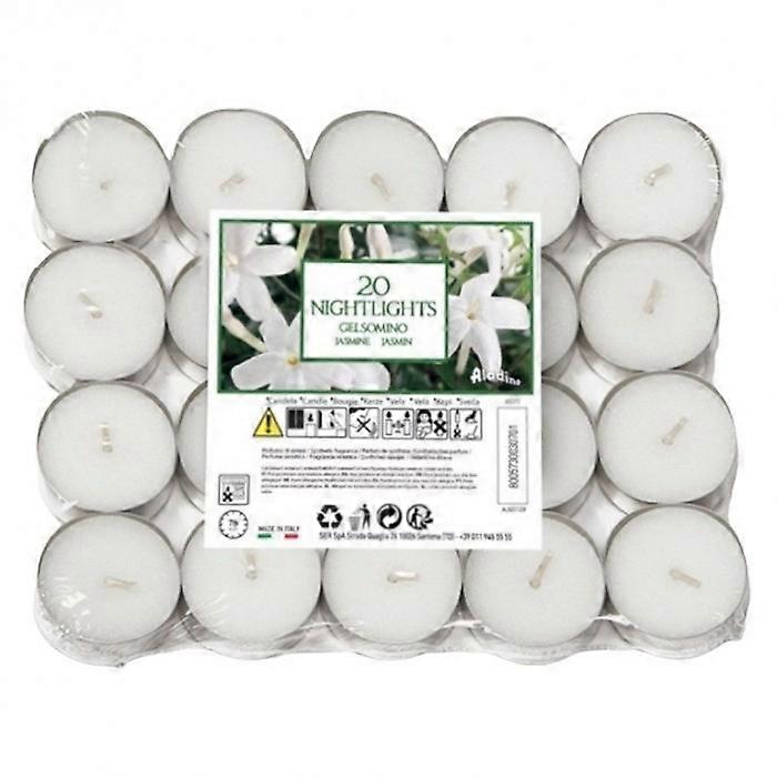 Aladino Jasmine Tea Lights (Pack of 20)
