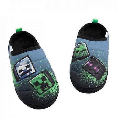 Minecraft Boys Graffiti Slip-on Slippers