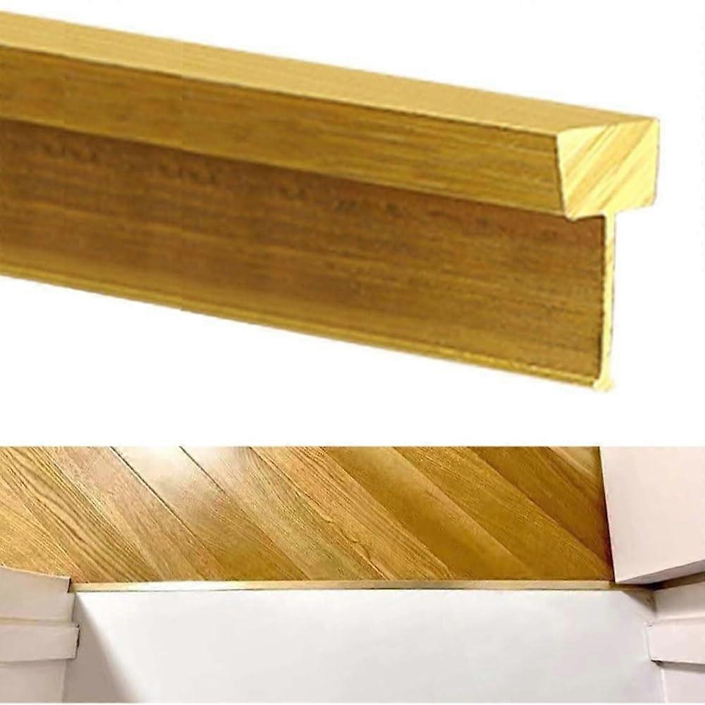Solid Brass Carpet to Tile Transition Strip  Seamless Floor Threshold for  Traffic Areas W5xH20mm