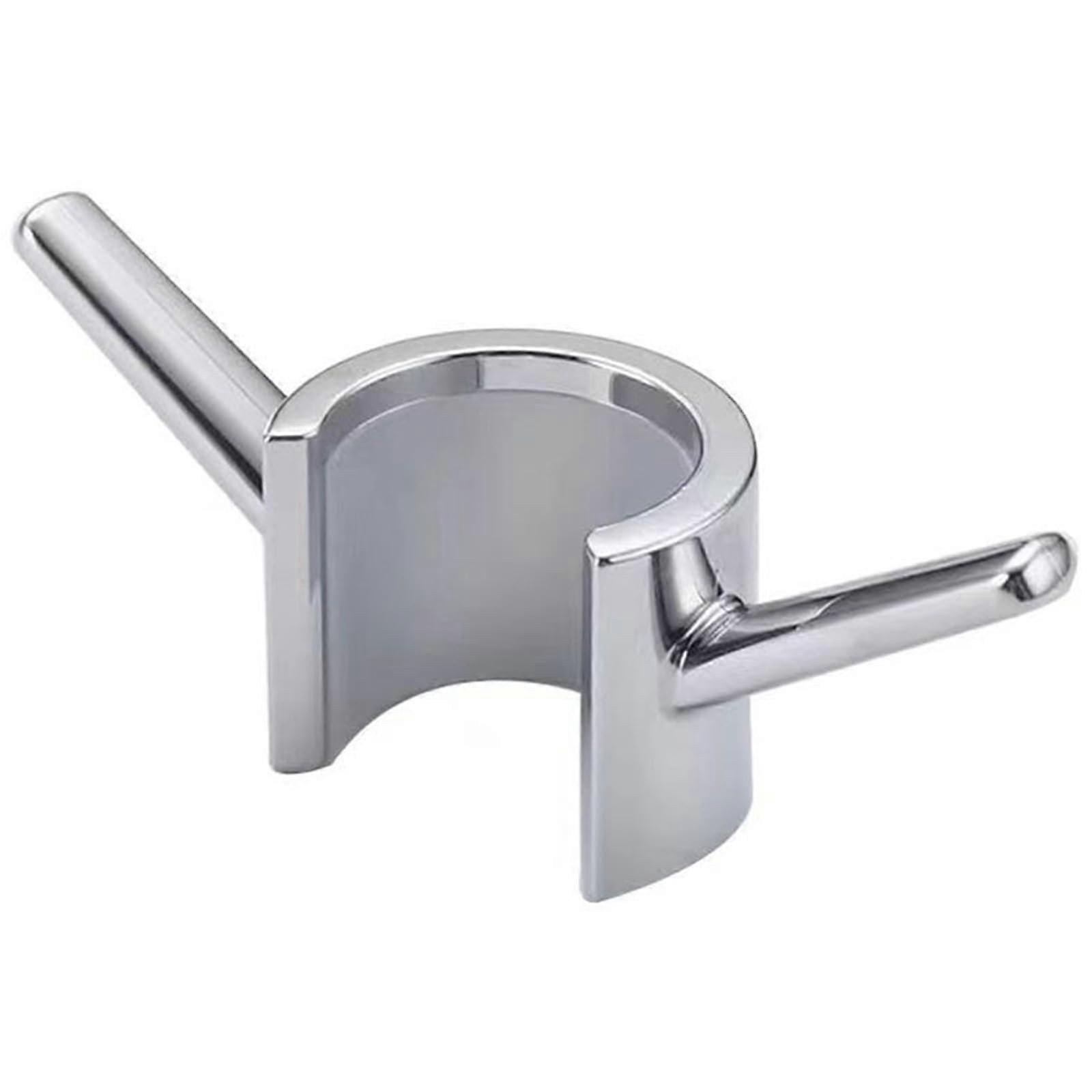 Rustproof Shower Rod Hook for Towels and Bathroom, Damage Easy Install Multipurpose Hanging