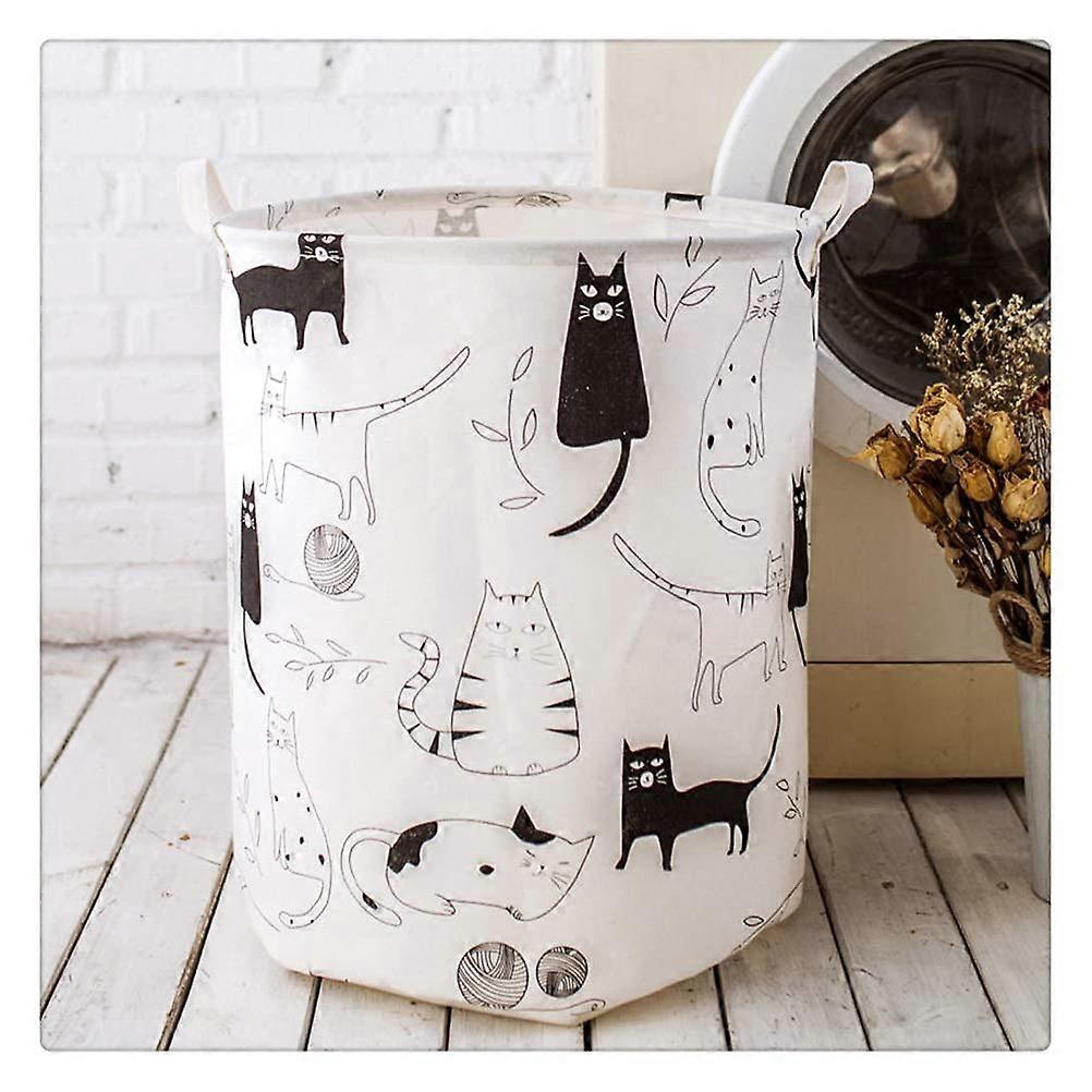 Large Waterproof Laundry Basket Foldable Clothes Hamper with Durable Handles for Storage