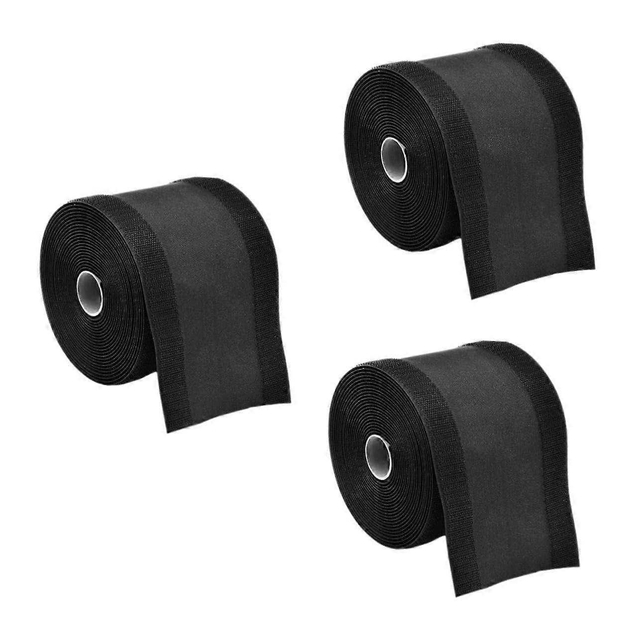 Cable Management Sleeve with Hook and Loop, Pet Proof Cord Organizer, Adjustable Cuttable Cable Protector (3pcs)