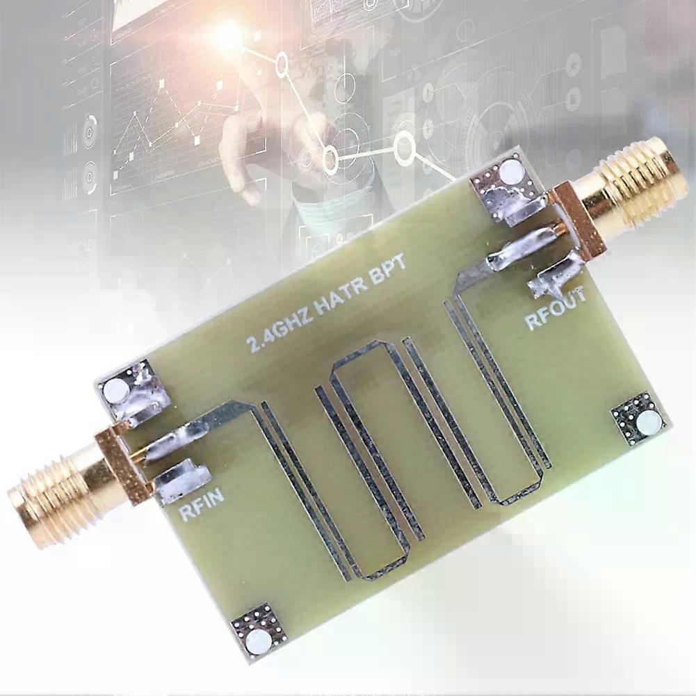 24GHZ Microstrip Bandpass Filter Electronic Component Bandpass Filter Module 23-25GHz 16 Mm Thick Microstrip Filter