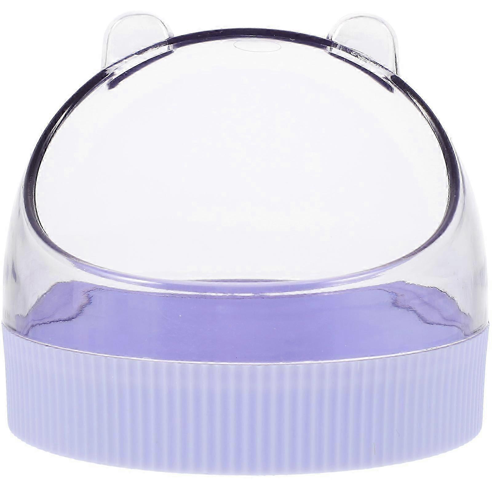 Acrylic Hamster Bowl for Storage Hanging Lavender Accessory