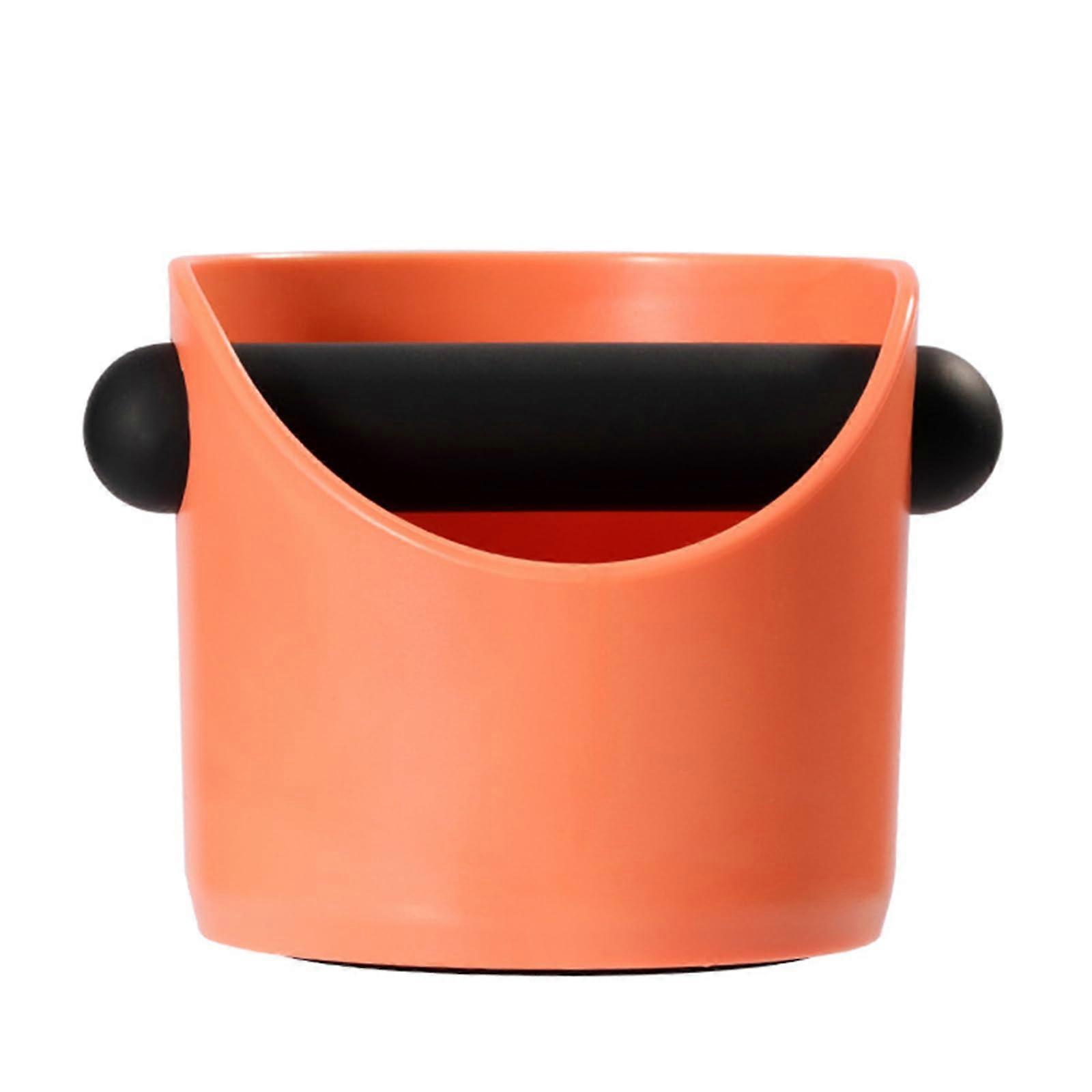 Coffee Knock Box for Espresso Grounds, Compact Round Trash Can, Space Saving and Durable Design