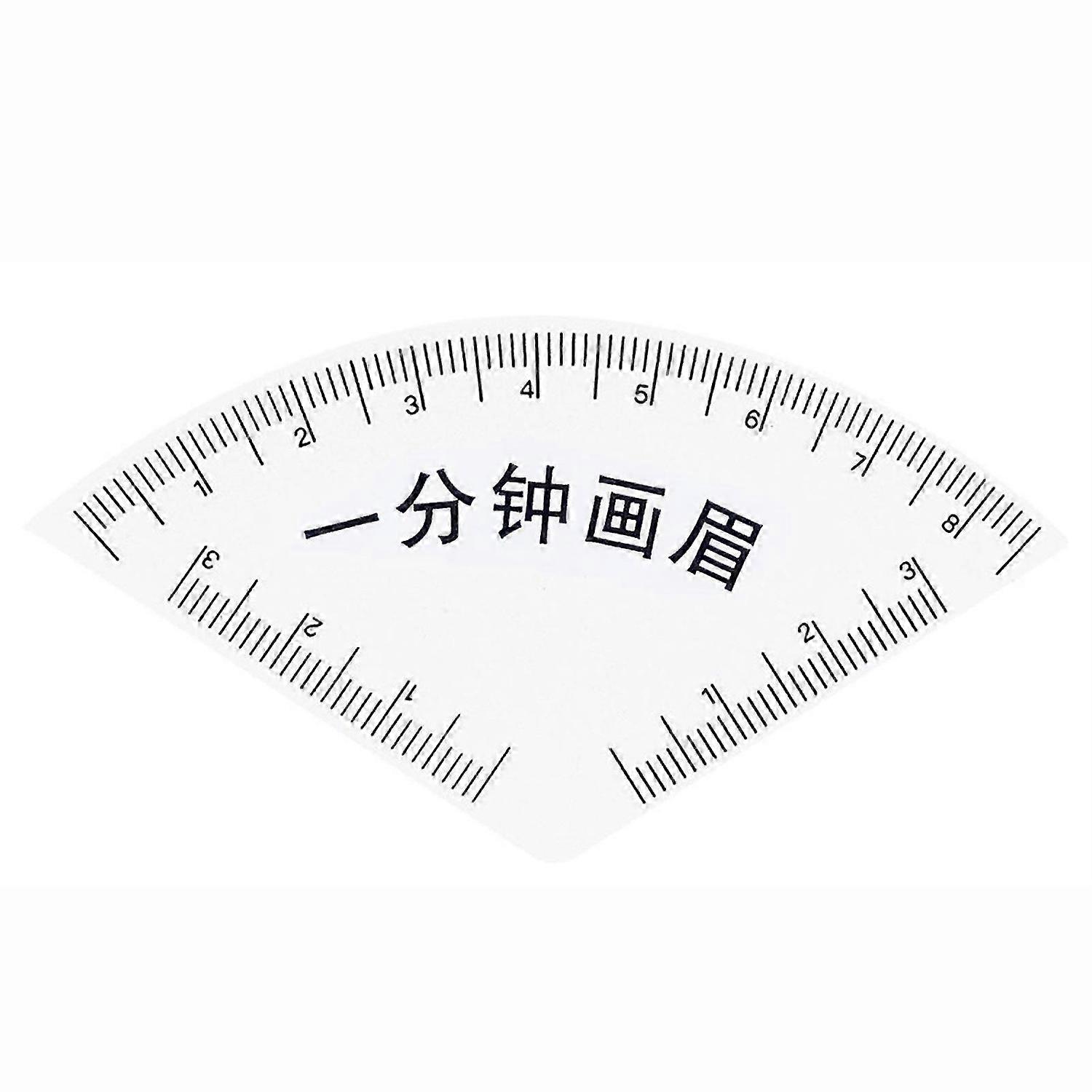 Fast Drawing Eyebrow Design Ruler Reusable Mapping Tool for Home Salon