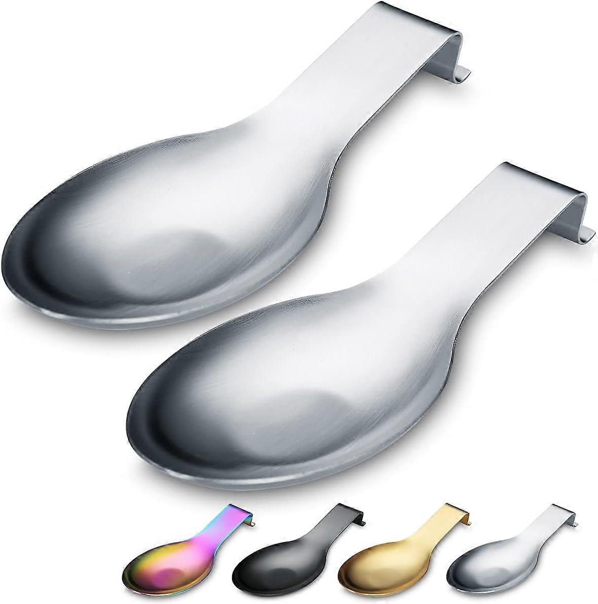 2 soup spoon mats - tray spoons