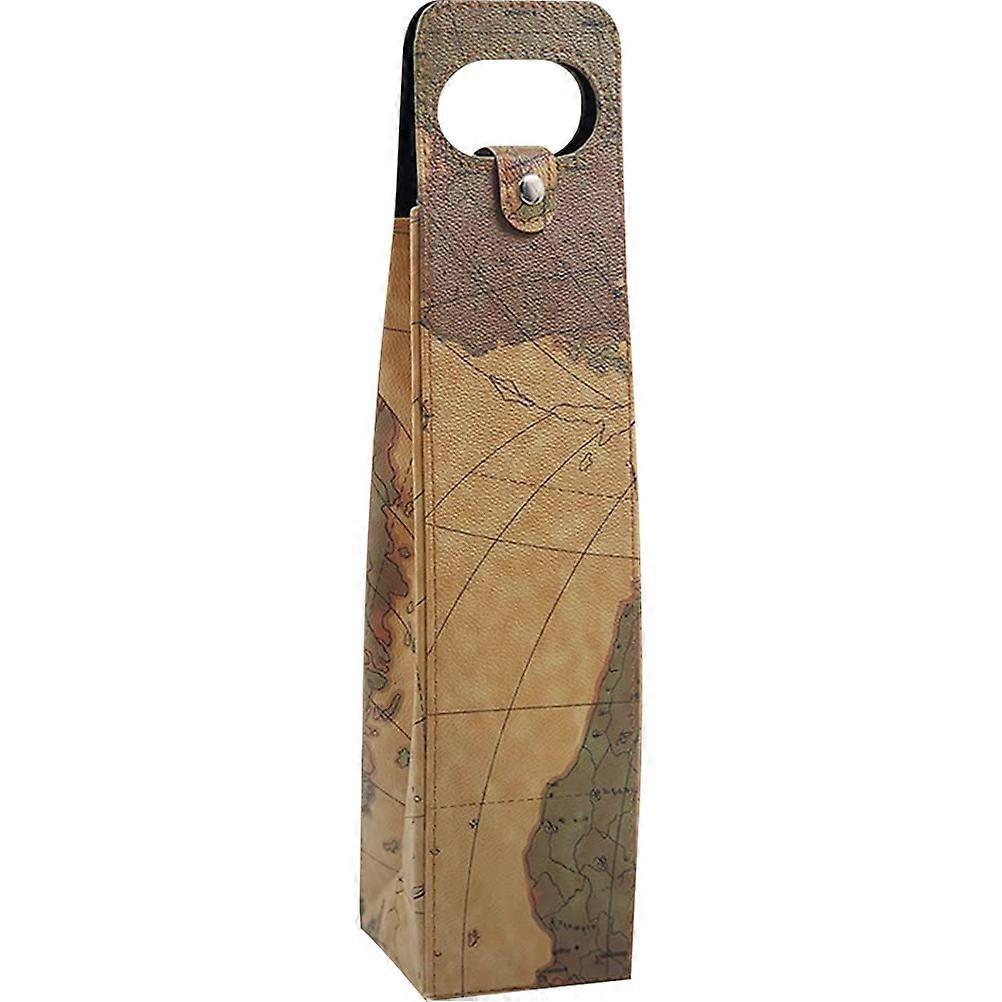 Reusable Wine Tote Carrier Bag for Storage Use PU