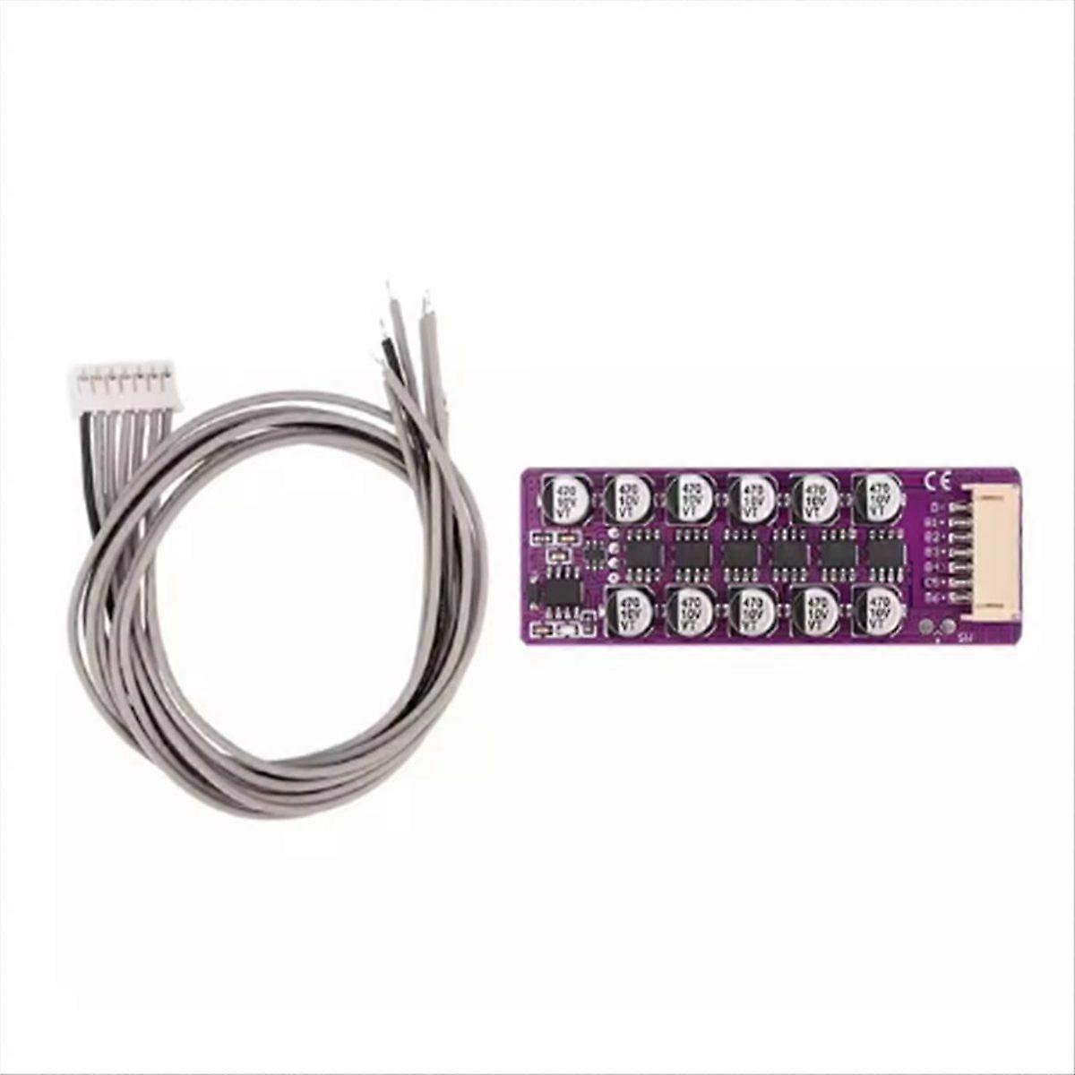 5S-6S Lithium Battery Active Equalizer Balancer Board High Current Capacitive Lithium Battery Balancer