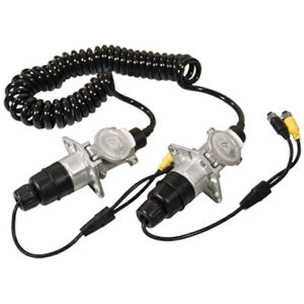 Trailer Camera Cable Kit for Tractor Quick Connectivity Durable Design Multi‑Vehicle Compatible