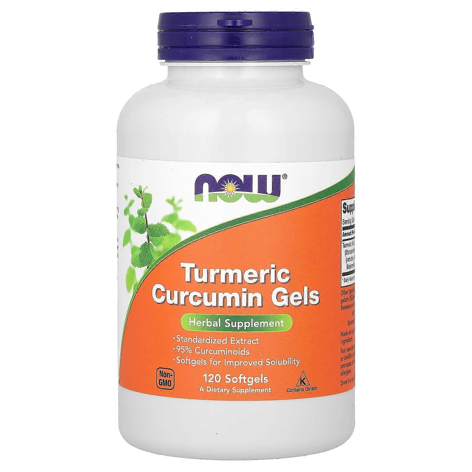 Now Foods, Curcumin, 120 Softgels