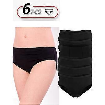 Girls' Underwear Set with Decorative Elastic - 6 Pack, Any season,  HC 273-036-pak6