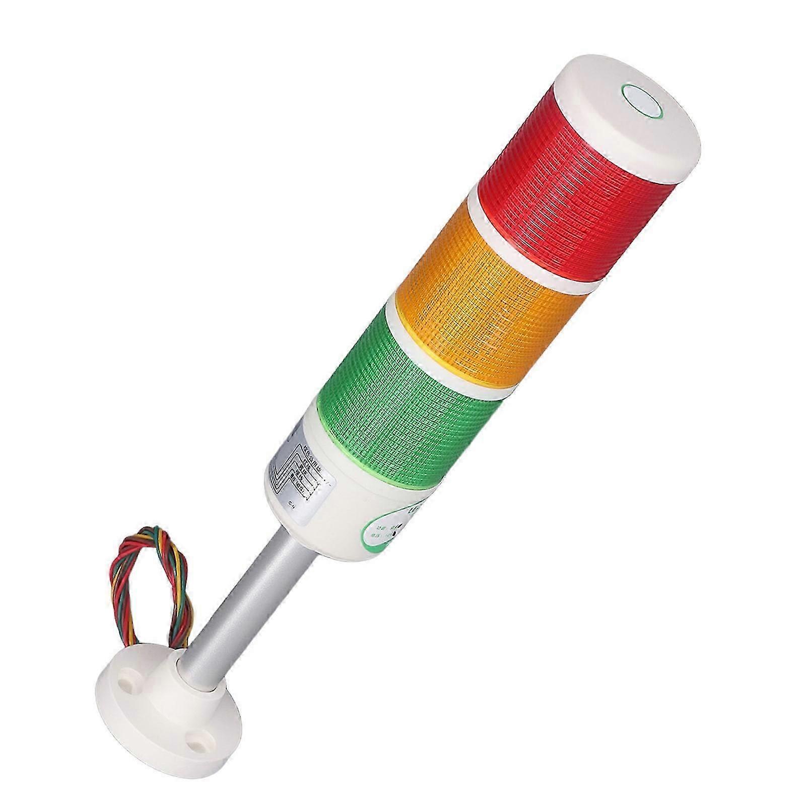 (12V)LED Stack Tower Light Warning Column Signal Indicator Lamp Beacon NO