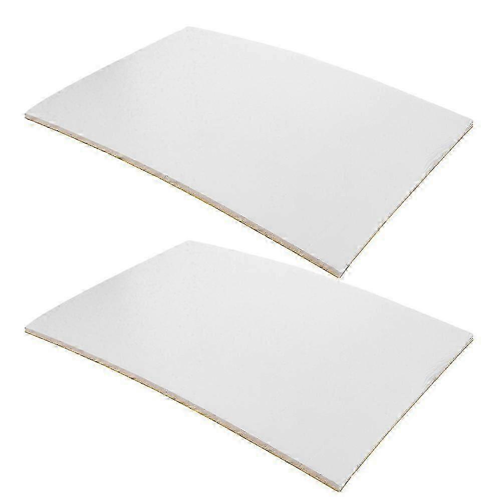 Foam Board Modeling Material Self-Adhesive for DIY 2Pcs White Sheets