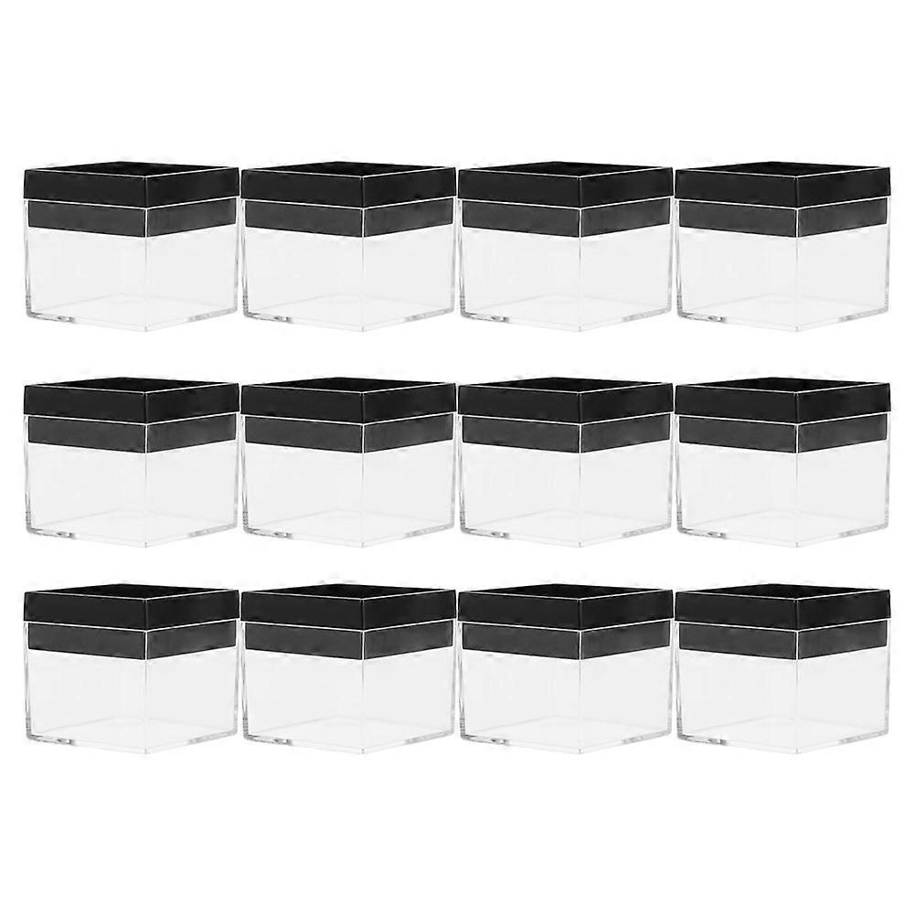 Specimen Display Box Plastic Case for Storage Use 12Pcs
