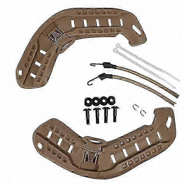 Durable Side Rails for Tactical Helmets, Accessory Mount Kit for Airsoft Use