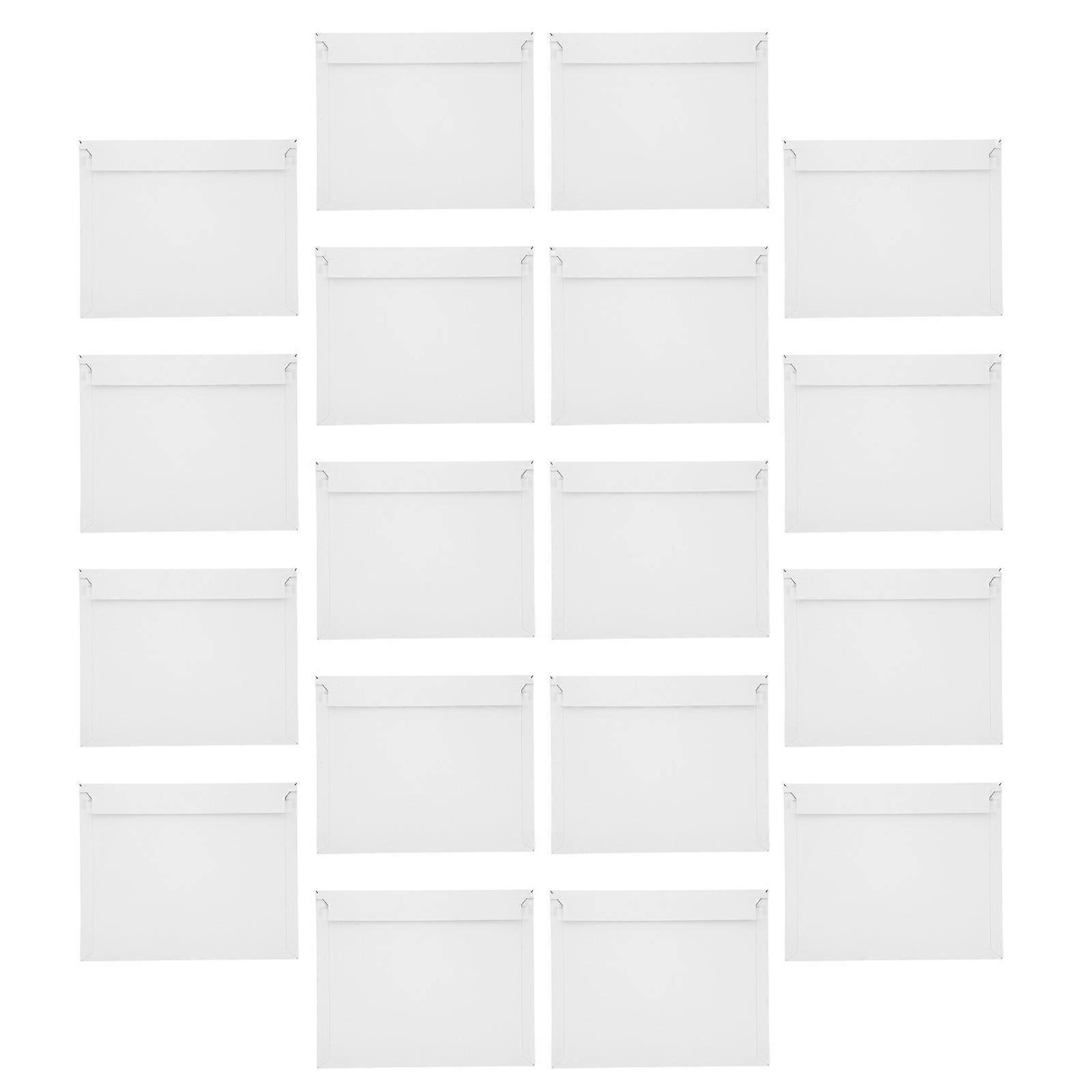 Large Capacity White Paper Quick Envelopes for Storage 20Pcs
