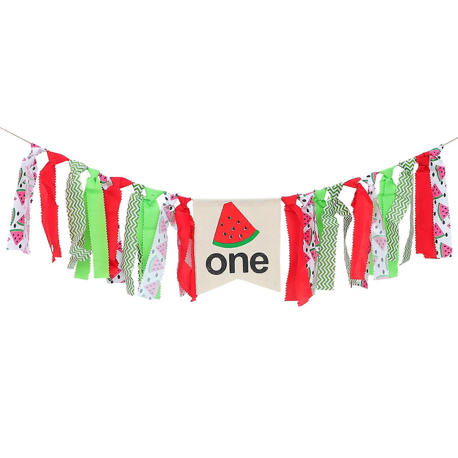 Watermelon Pattern Ornament for Decor Party Hanging Accessory