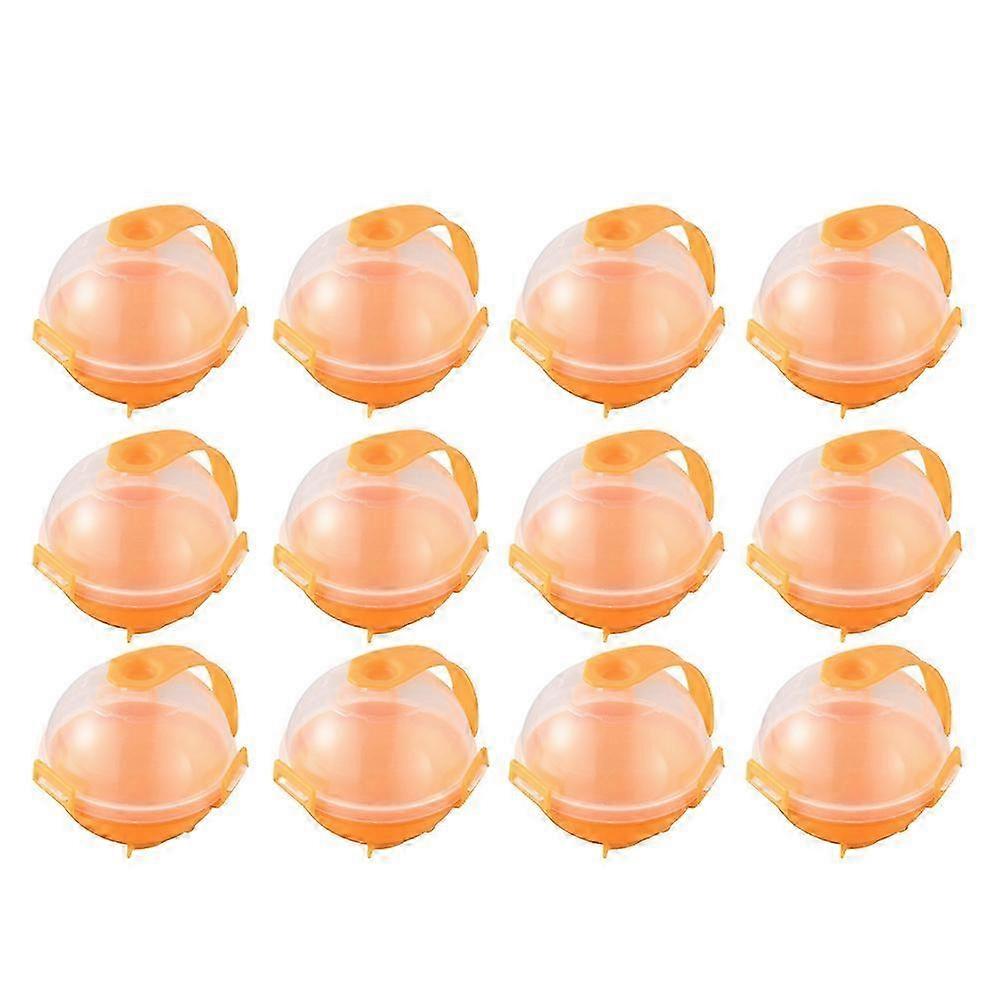 Whiskey Ice Mold Round Cube Maker Tools for Home Use PP Material 12pcs