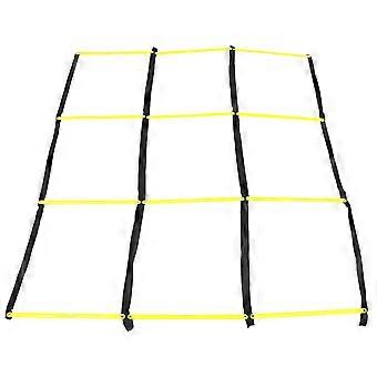 Agility Ladder: Soccer Training Equipment - Portable For Football Training - Speed Footwork Ladder For Soccer Drills - Athletes And Sports Agility Exe
