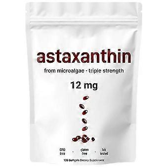 Astaxanthine, 120 capsules en kauwtabletten - Wit