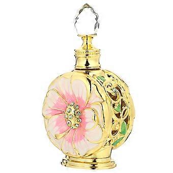 Botella de aceite esencial de vidrio creativo de 12 ml Frasco de perfume cosmético exquisito negro