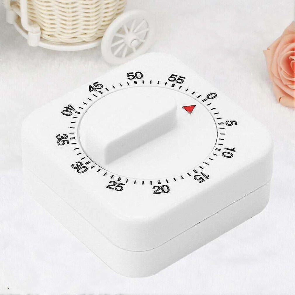 Portable 60-Minute Mechanical Kitchen Timer for Cooking