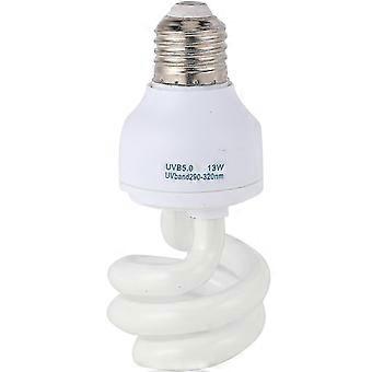 Uvb 13w Reptilpære Uv lampe Ium Terrarium Snake Pet Ing Pære -240V