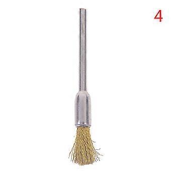 1Pcs Nail Drill Bit Cleaning Brush Electric Manicure Drills Copper Wire Cleaner