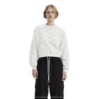 Levis Womens/Ladies Logo Crew Neck Sweatshirt