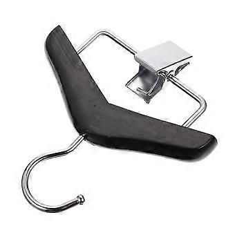 Pet Pants Clip Rack Puppy Apparel Hanger for Storage 1Pcs Black Stainless Steel