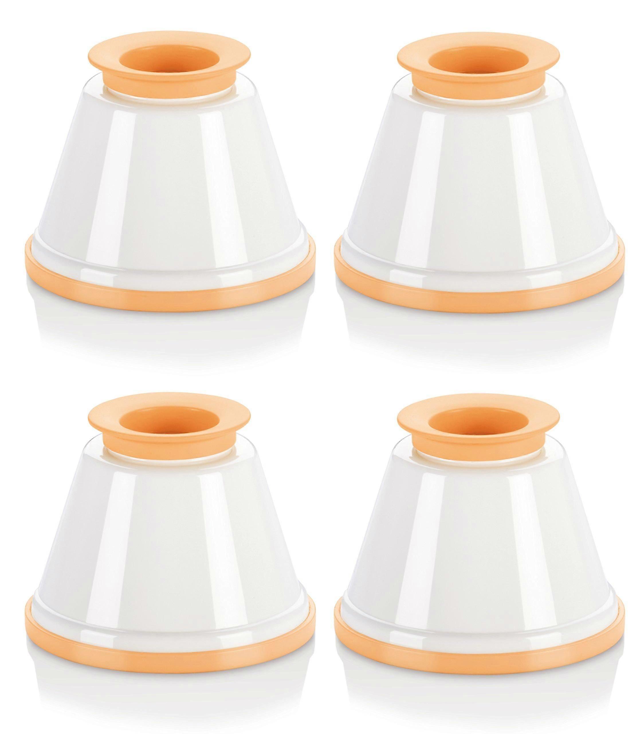 Panna Cotta Förmchen mit Deckel, 4er Set