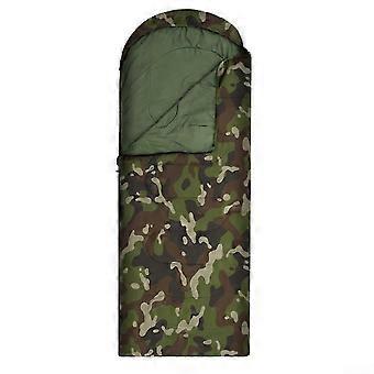 Campingsovsäck för hela säsongen kamouflage isolerad och vattentät för extremt väder (0,95 kg (18030) x 75 cm djungelkamouflage)