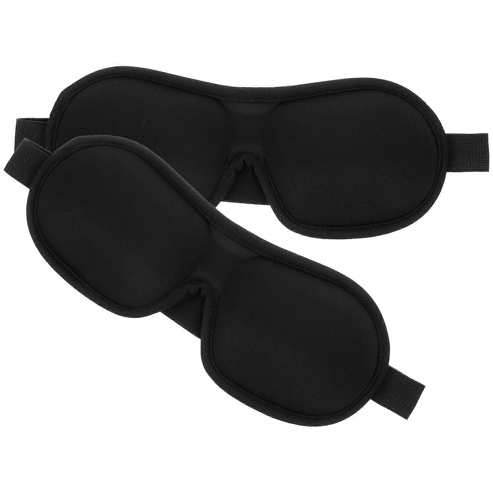 Sleeping Eye Mask Memory Foam 3D Design for Quick Rest 4Pcs