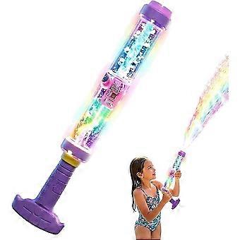 Rainbow Water Blaster Glowing Rainbow Led Water Blaster Summer Fun That Pops Like Magic! Glowing Rainbow Water Blaster, Glow Led Water Gun -New 8-10