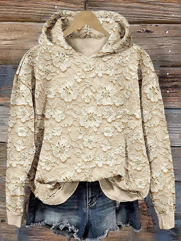 Moletom com capuz estampado em 3D, moderno e estiloso.