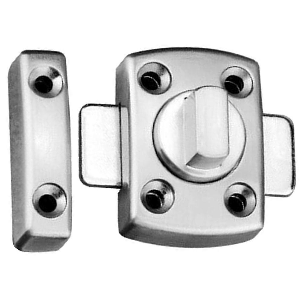Home Security Latch Lock For Installation Without Drilling Versatile Use 1Pack
