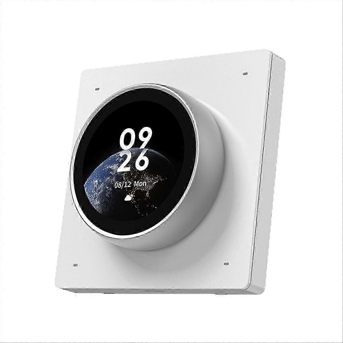 Tuya WiFi smart button, central touchscreen control panel, rotary control, 3 relays, 4 buttons, programmable scene switch, RTOS system-SSZFV