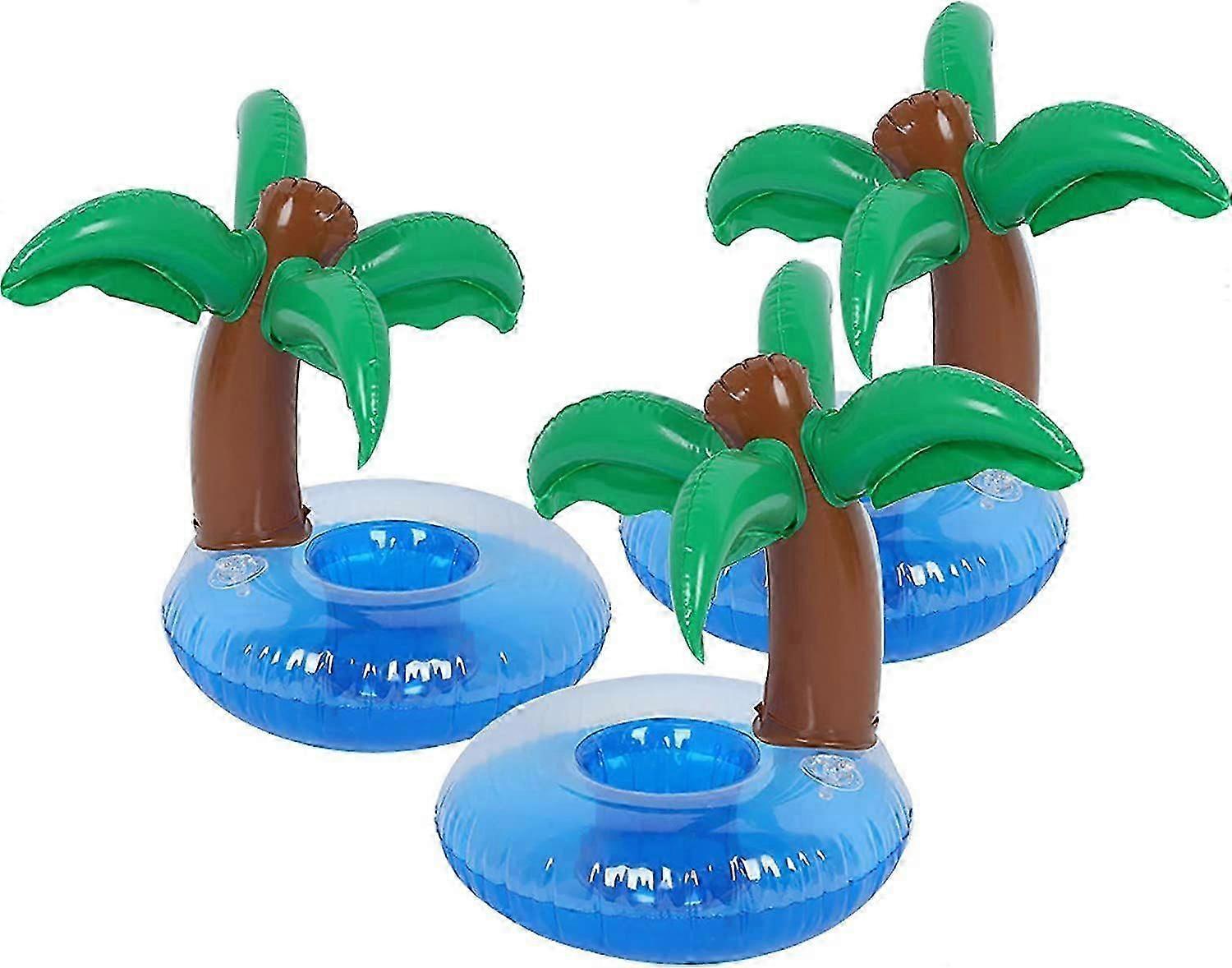 Inflatable Drink Holder 3 Pack Drink Pool Floats Cup Holders