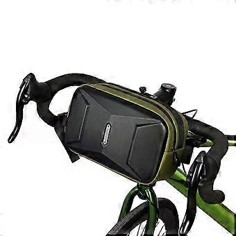 Bicycle Front Bag Hard Shell Handlebar Storage Bag Multifunctional Crossbar Front Bag