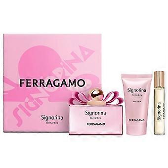 Zestaw upominkowy Signorina Romantica EDP 100 ml, balsam do ciała 50 ml a miniaturka EDP 15 ml 100ml